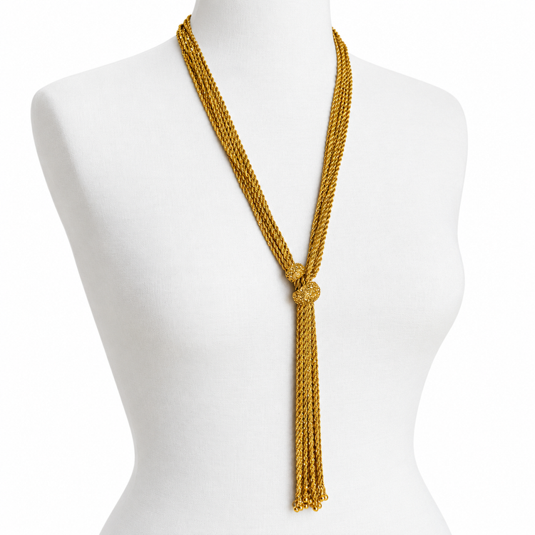 KNOTTY GIRL NECKLACE