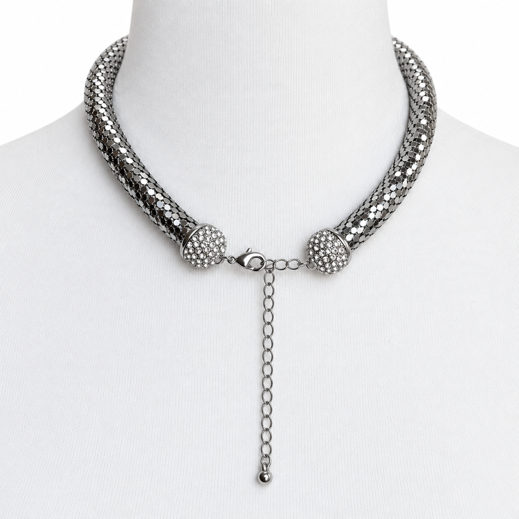 BLINDED BY THE LIGHT NECKLACE - SILVER