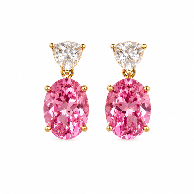 PRETTY IN PINK EARRINGS