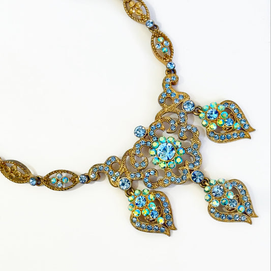 AURORA FLORA AZUL NECKLACE