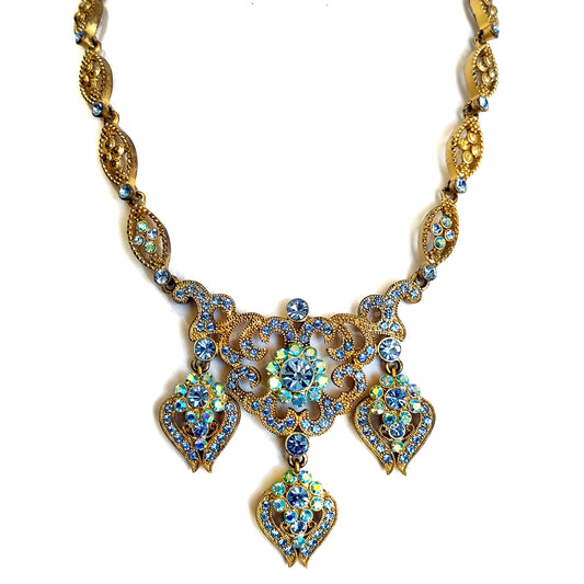 AURORA FLORA AZUL NECKLACE