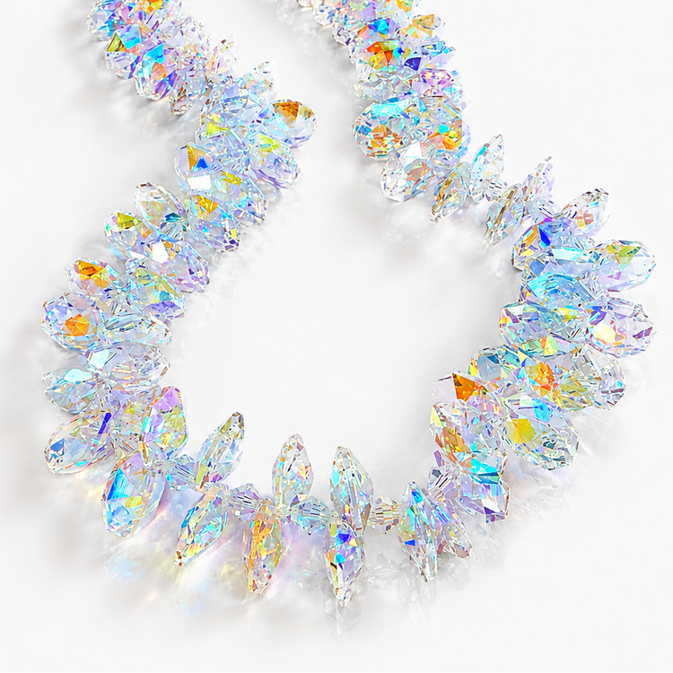 AURORA CRYSTAL ROCK CANDY NECKLACE