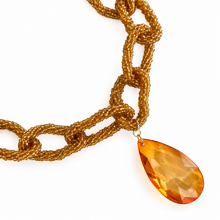 THE BEADED CHAINS - GOLD