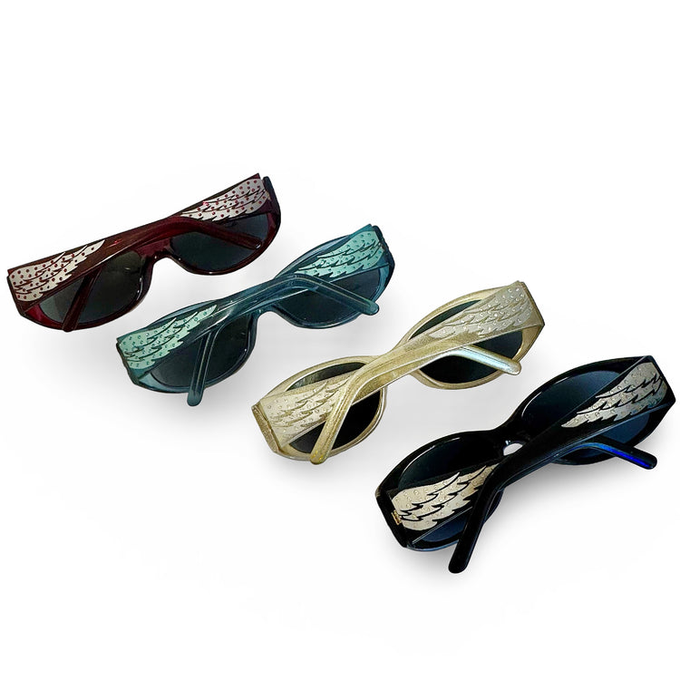 CRYSTAL ANGEL WING SUNNIES !