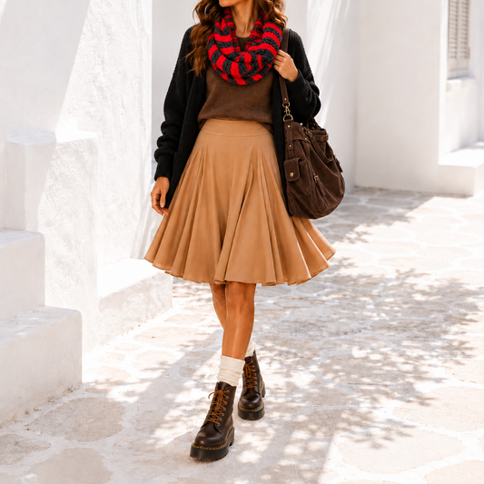 I'VE GOT A NUDE ATTITUDE  SKIRT