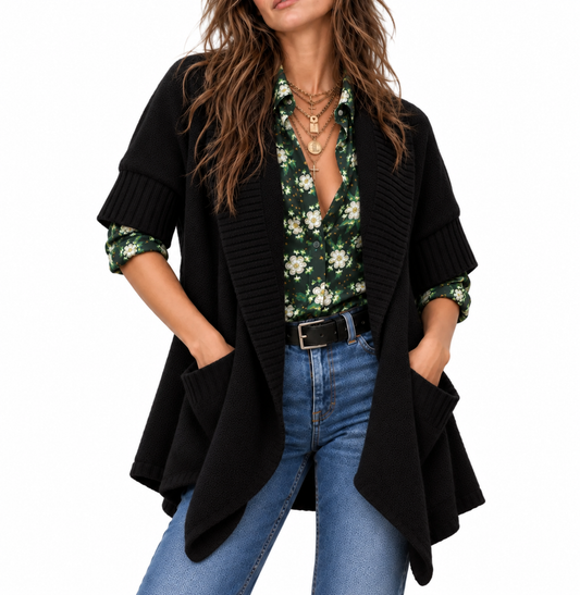 GIRL'S BEST FRIEND SWEATER BLACK