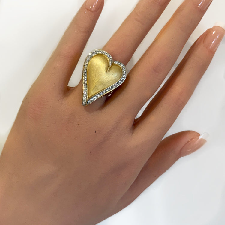 HEART OF GOLD RING