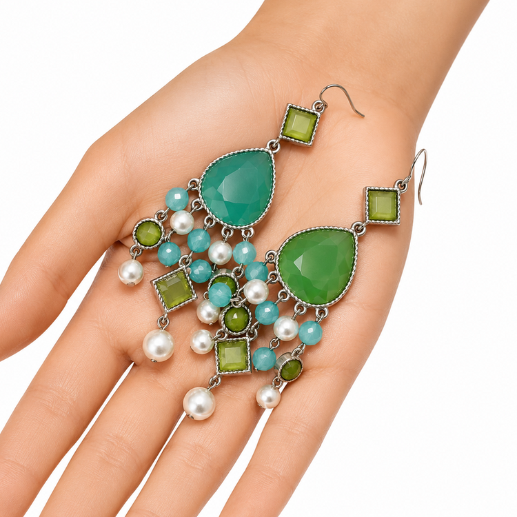 SEA GLASS DANGLERS