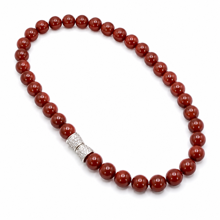 CARNELLIA  BROOCH NECKLACE