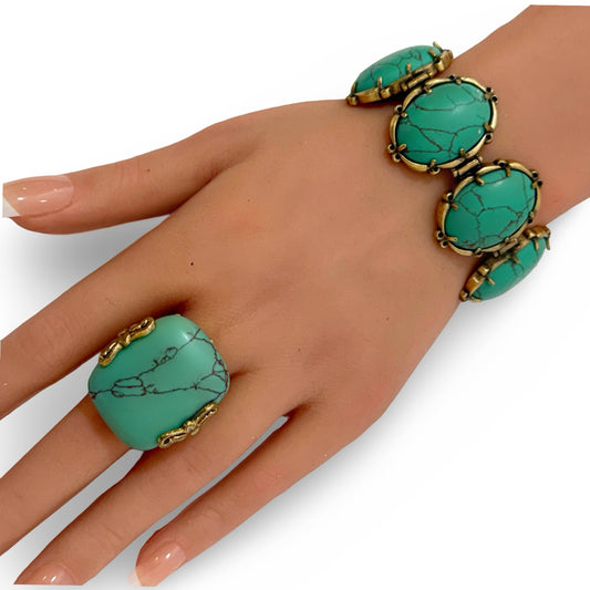 California Verde Turquoise Ring