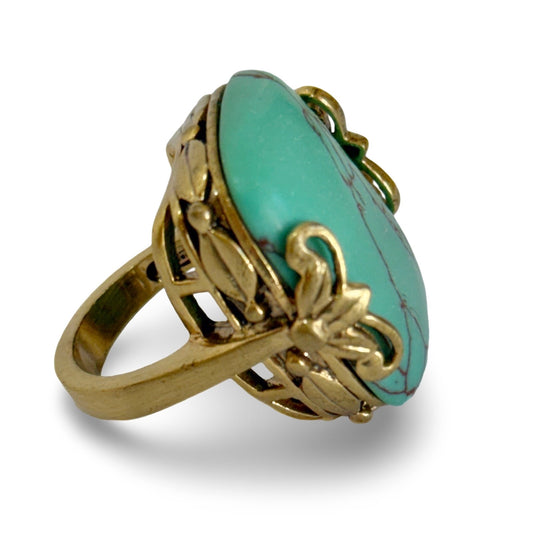 California Verde Turquoise Ring