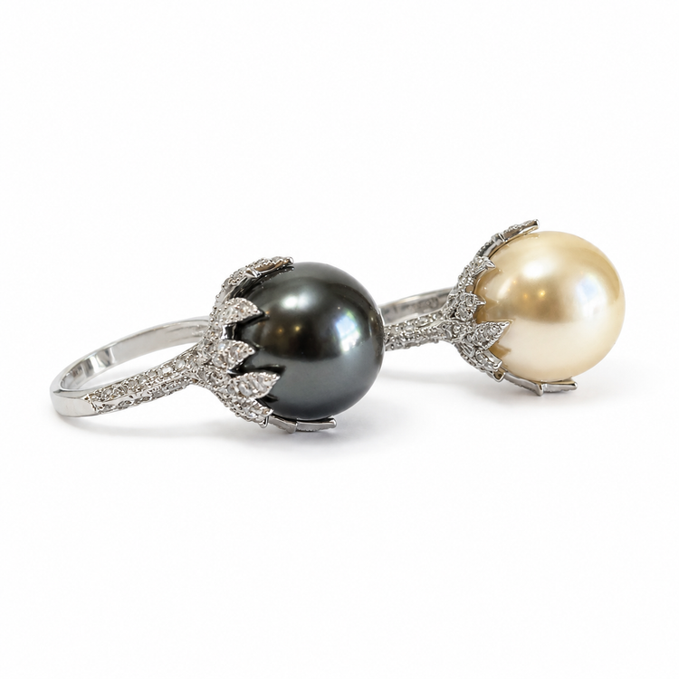 PEARL LABYRINTH RING