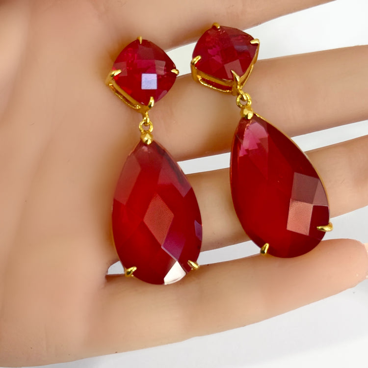 CHERRY ON TOP EARRINGS