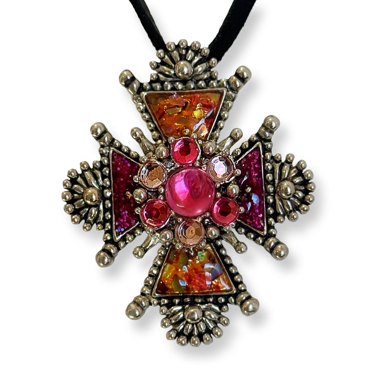 JUICY MALTESE CROSS NECKLACE