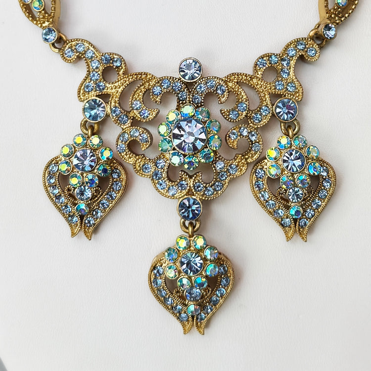 AURORA FLORA AZUL NECKLACE