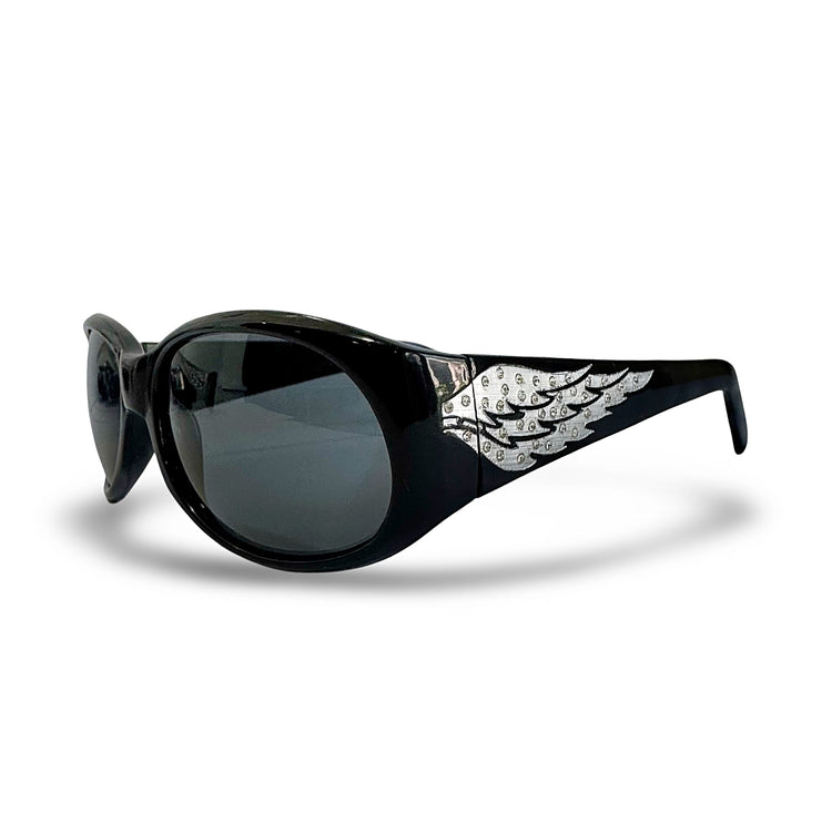 CRYSTAL ANGEL WING SUNNIES !