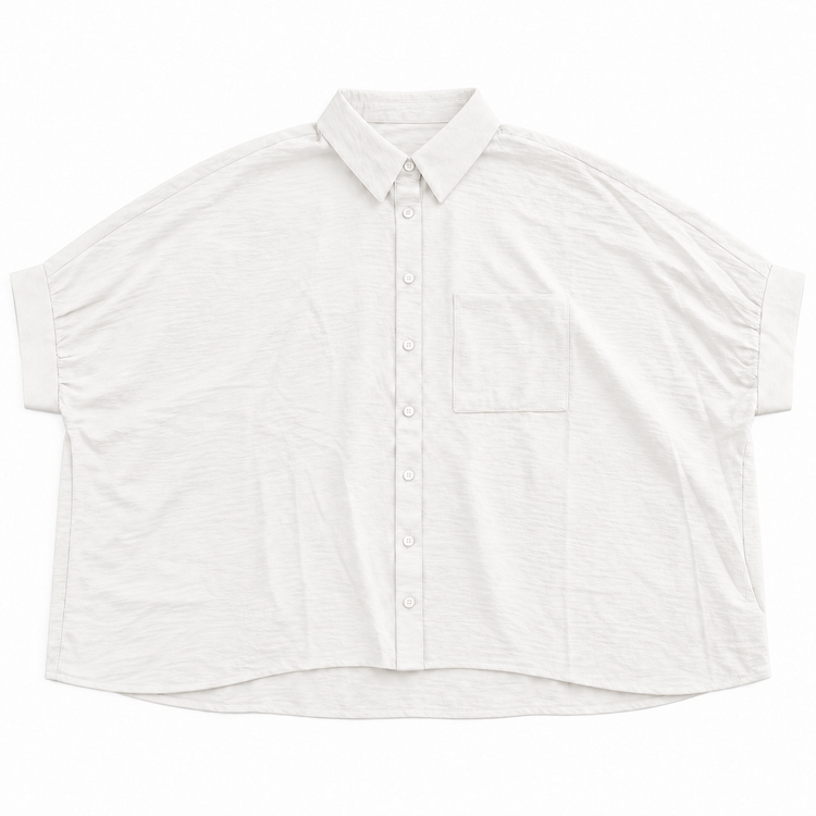 THE CAMDEN BLOUSE  - IVORY