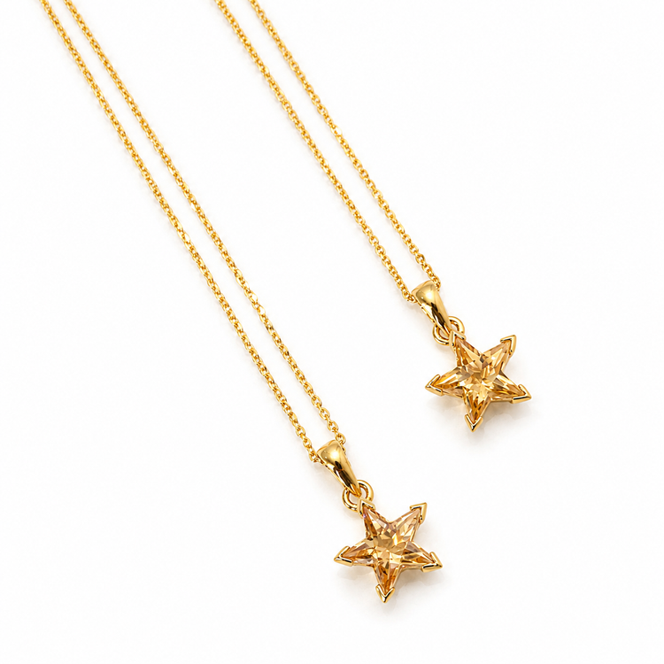 PETIT CHAMPAGNE SUPER NOVA NECKLACE