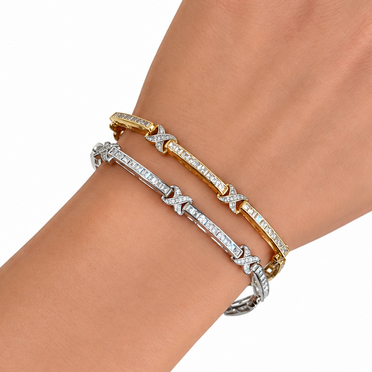 THE KISS BRACELET SILVER