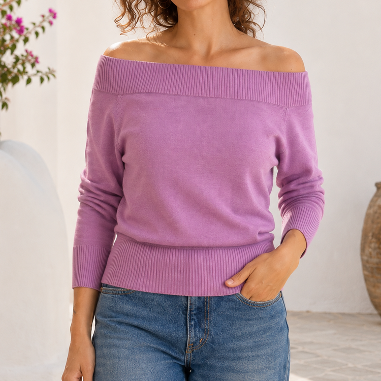 THE ORCHID SWEATER