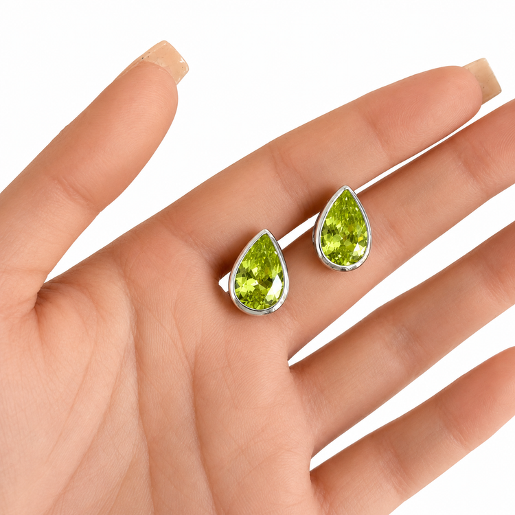 PEAR DROP EARRINGS