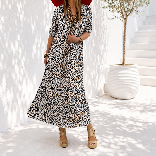 SUMMER LOVIN' DRESS LEOPARD