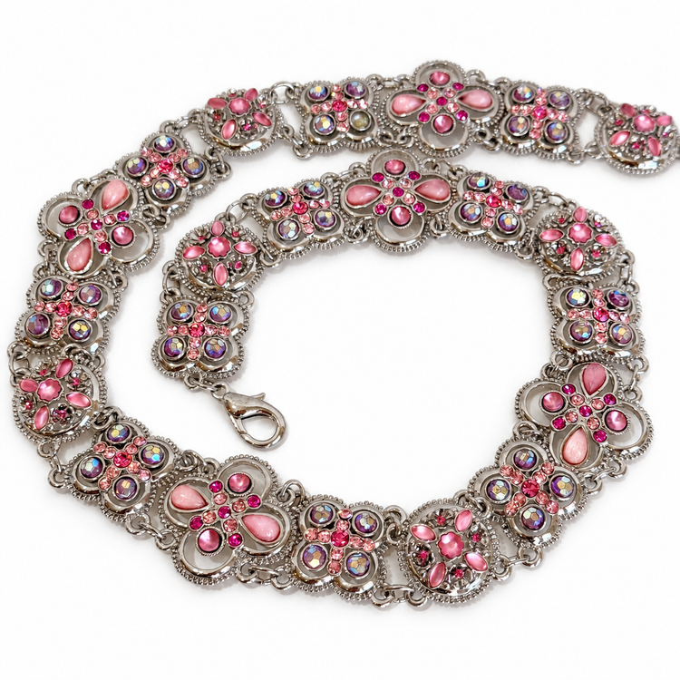 PINK GLITTER MOUNTAIN BELT