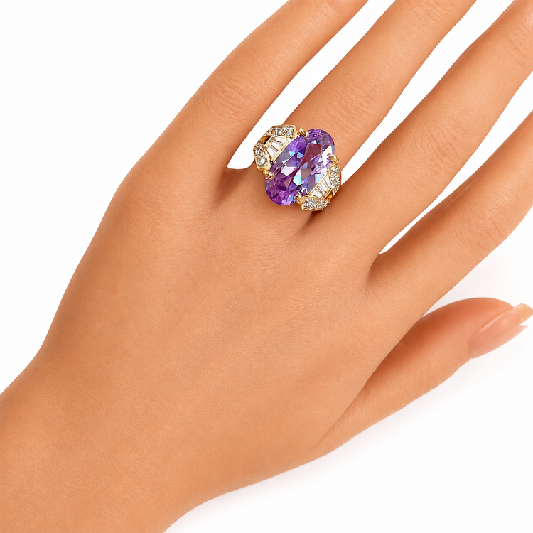 THE PURPLE REIGN RING