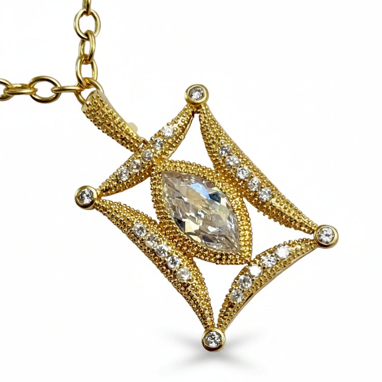 MARQUISE ENHANCER NECKLACE