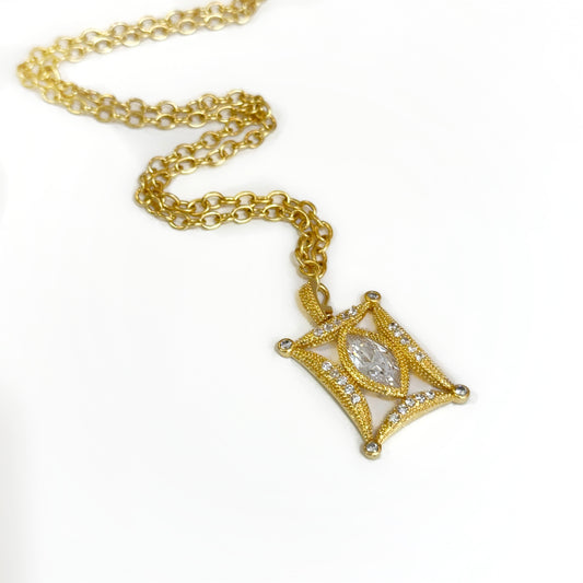 MARQUISE ENHANCER NECKLACE