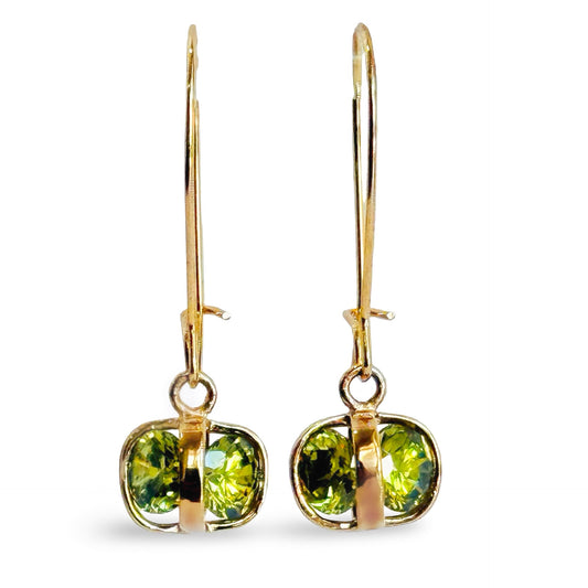 GILDED CAGE EARRINGS