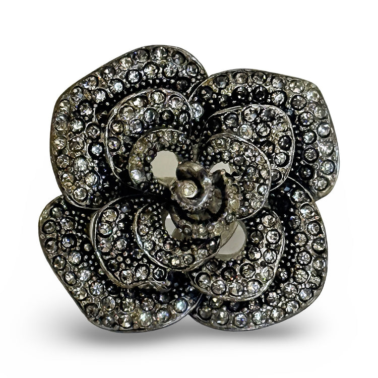 OMBRÉ ROSE PAVÉ RING