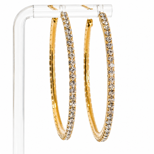 SKINNY LEGEND HOOP EARRINGS