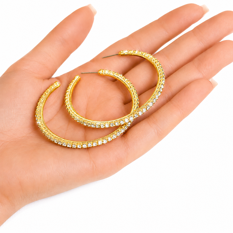 SKINNY LEGEND HOOP EARRINGS