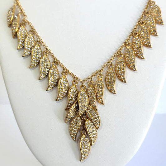 CRYSTAL VINE NECKLACE