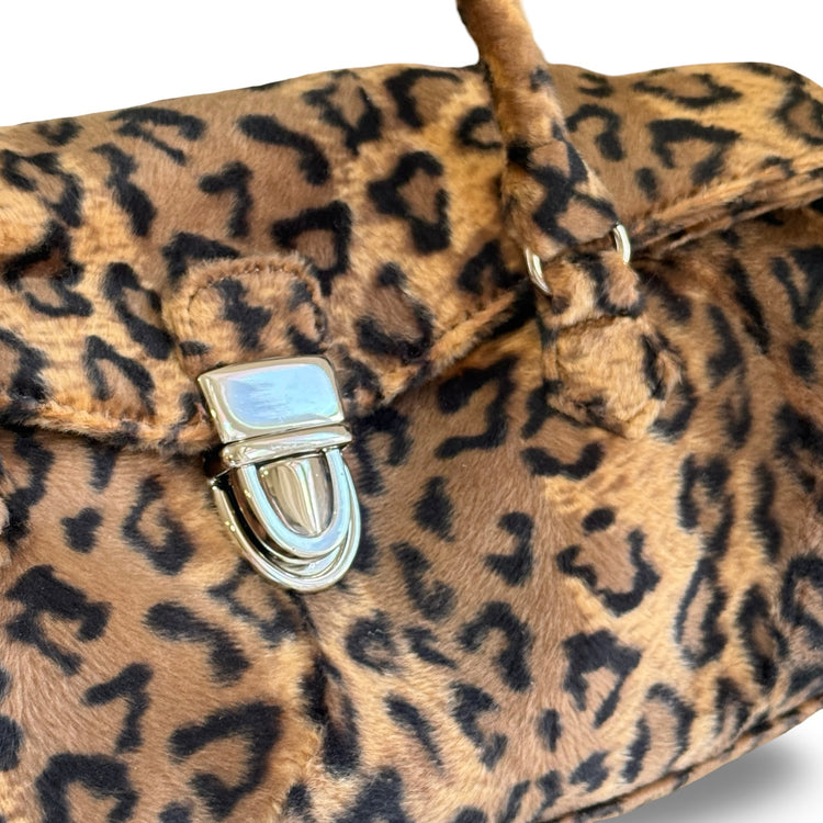 CONVERTIBLE LEOPARD BAG