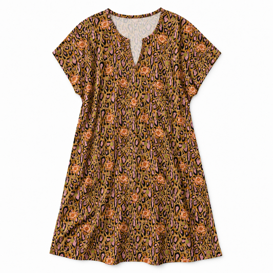 THE LEOPARD COZY TIME 2-PIECE SET