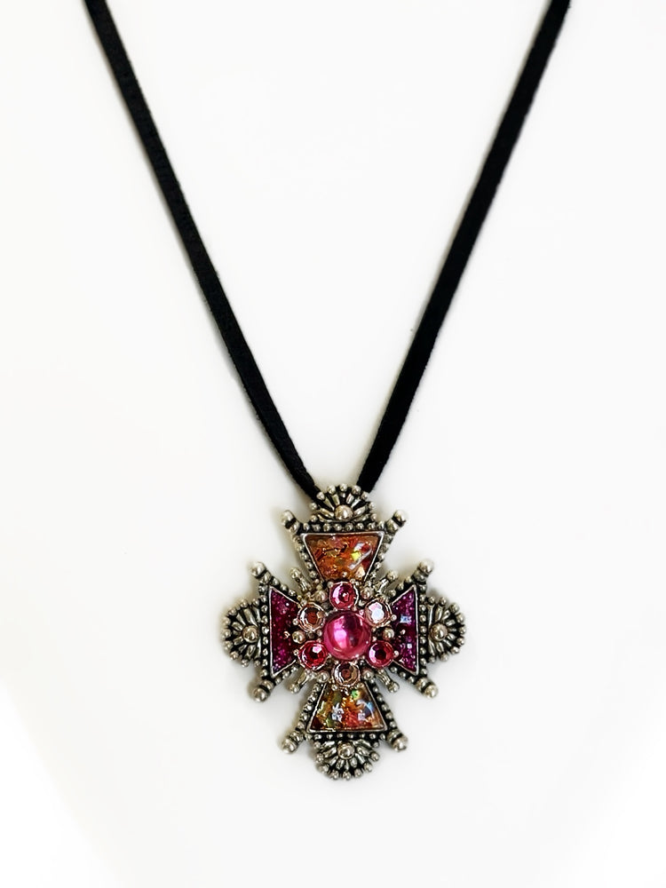 JUICY MALTESE CROSS NECKLACE