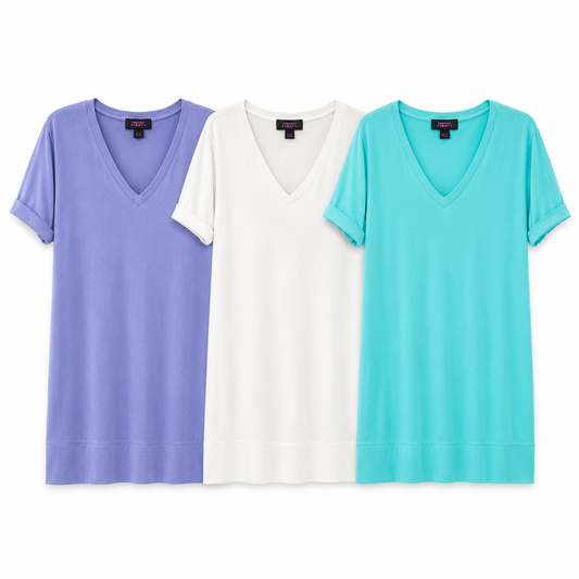 THE LONG V NECK SHIRT