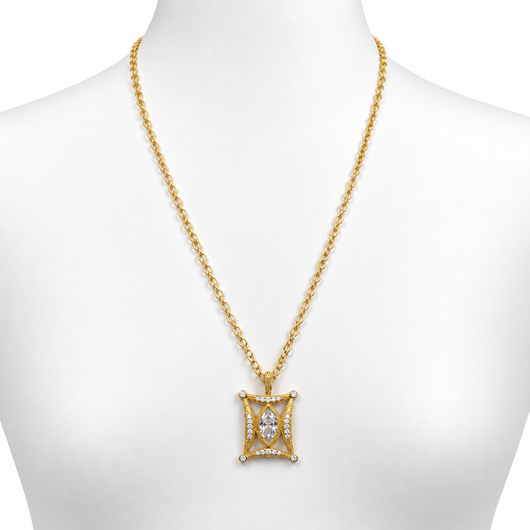 MARQUISE ENHANCER NECKLACE
