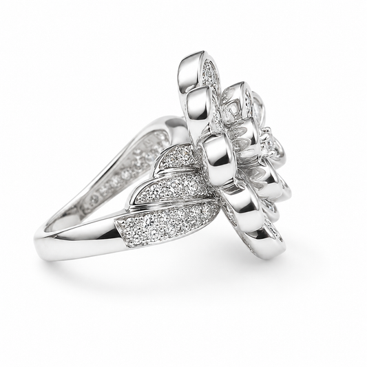 THE DIAMOND CHRYSANTHEMUM RING
