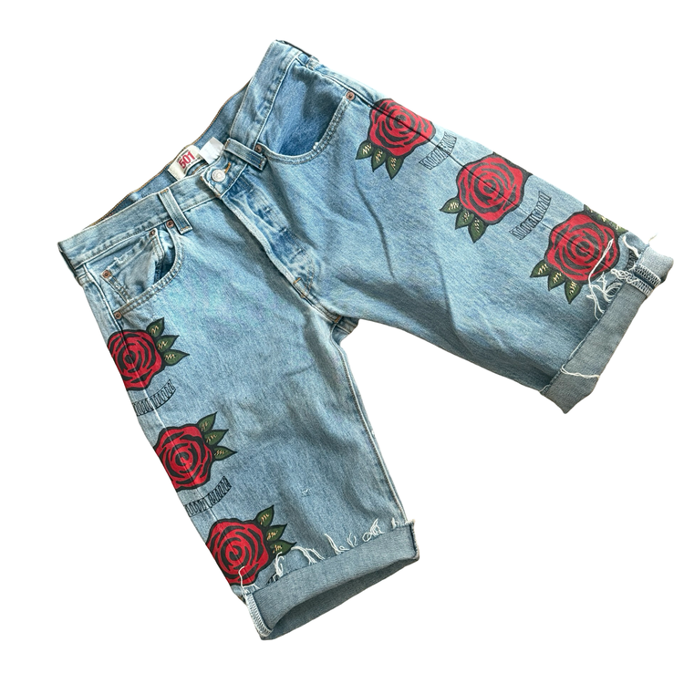 RED ROSE SHORTS
