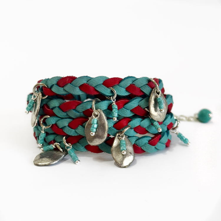 THE STEVIE CHARM BRACELET- PAINTED PONY