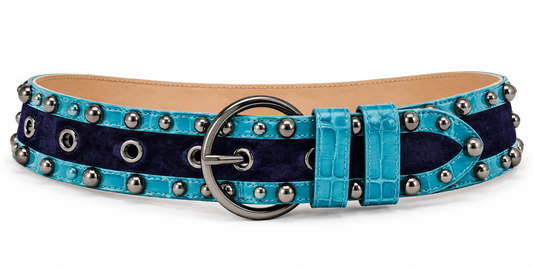 THE ROCKSTAR BELT - PEACOCK