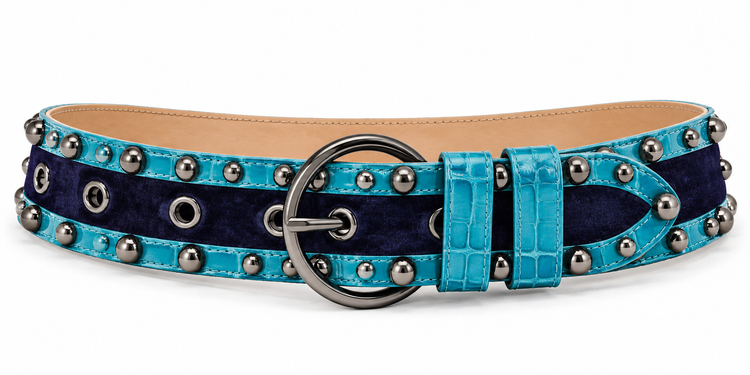 THE ROCKSTAR BELT - PEACOCK