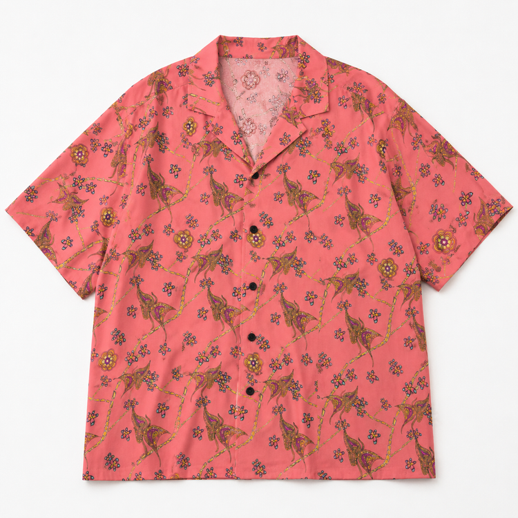 THE PINK BUTTERFLY BOYFRIEND SHIRT