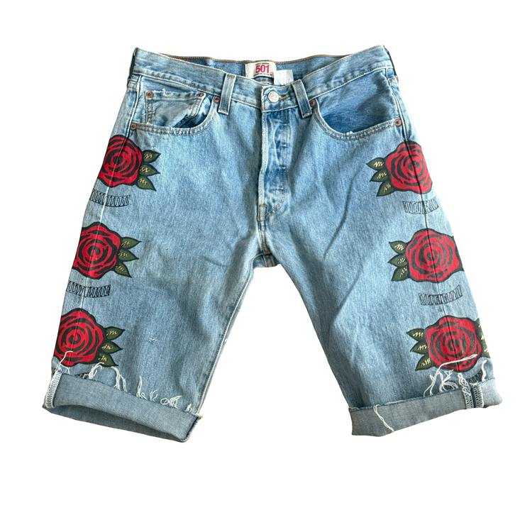 RED ROSE SHORTS
