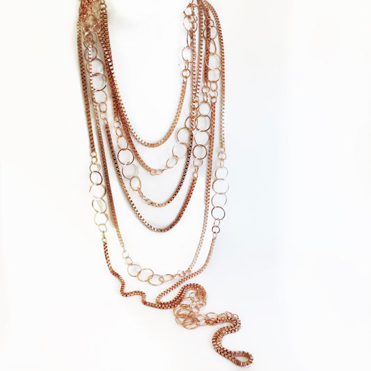 THE LONG GAME TRIO ROSE GOLD