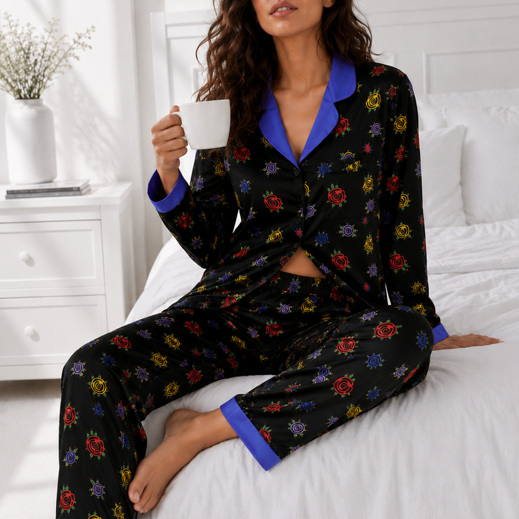 ROSIE SATIN PAJAMA SET