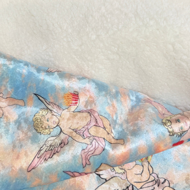 SUNDAY SNACKS COZY DOUBLE FACED THROW BLANKET